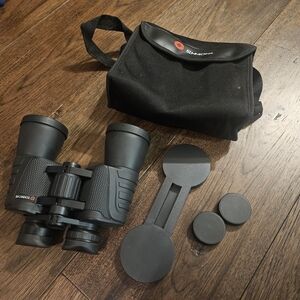 10x50 Simmons Optics ProSport Porro Prism Binoculars Used Condition In Bag. 